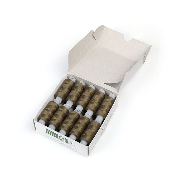 Нитки армированные ПНК им.Кирова 45ЛЛ, бытовые, 200 м / 20 кат., 3605 сер.хаки