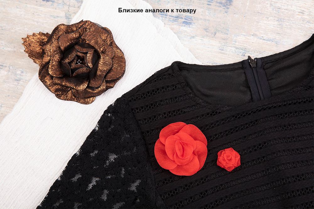 Бантики пришивные 5.2х2.6 см, с бусинкой, 10 шт, белый, Blitz 12