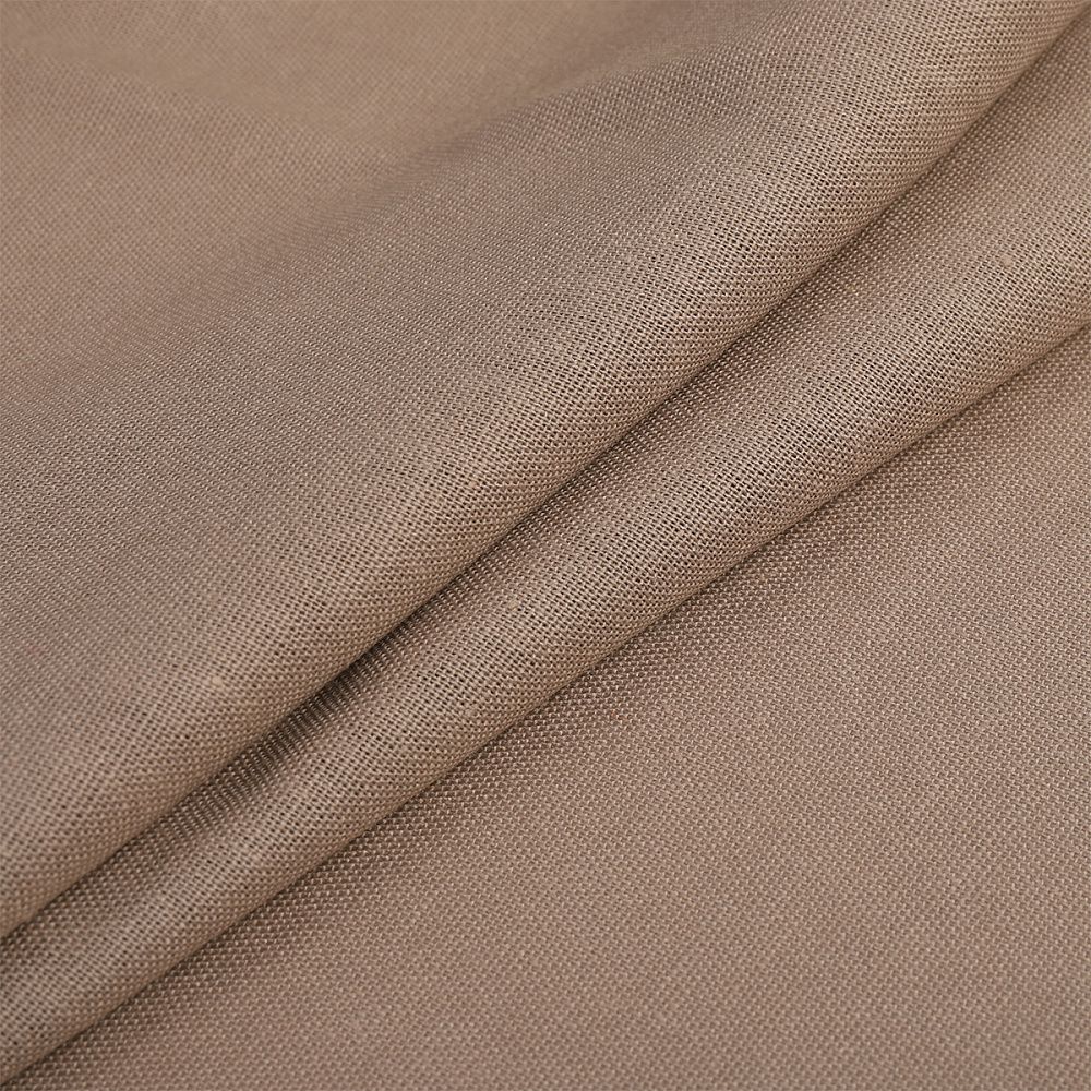 Льняная ткань 185 г/м², 140 см / 10 метров, TBY.Li-1004-72, цв.72 миндаль