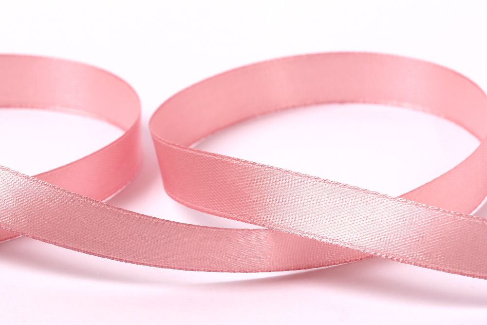 Лента атласная 1-сторонняя 12.0 мм / 33±2 метра, 041 розовый, Gamma
