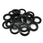 Люверсы шторные ⌀35 мм, с многоуровневым замком цвет № 24 черный, 10 шт