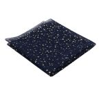 Фатин со звездочками 50х50см (кобальтовый), AR1371