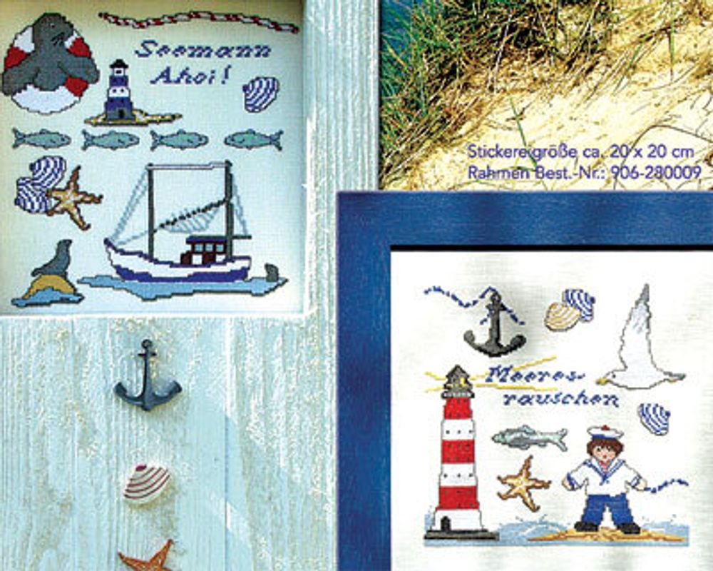 Набор для вышивания &quot;Моряк&quot; 20*20см, Acufactum Ute Menze, 2800-09 /TOS/