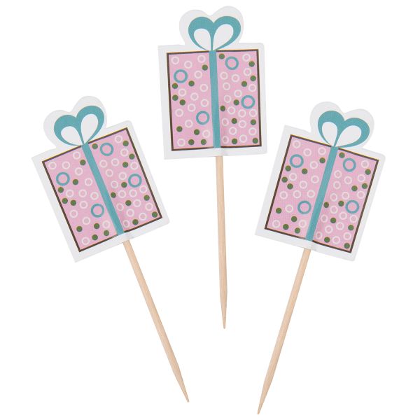 Формы для выпечки бумажные (капсулы) 5 см, 5х3 см, 24 шт, №01 радуга, S-Chief PPC-0007