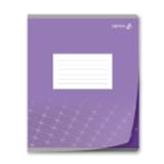 Тетрадь ученическая школьная с пластиковой обложкой 180 мкр, цвет.запечат.титул лист A5+ 24 л. на скобе 65 г/м², белизна 100 %, 15 шт, клетка, 01109 Яркий цвет, Светоч Т66