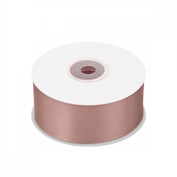 Лента репсовая (в рубчик) 38.0 мм цв. 813 пудровый уп.22.86м (±1м)