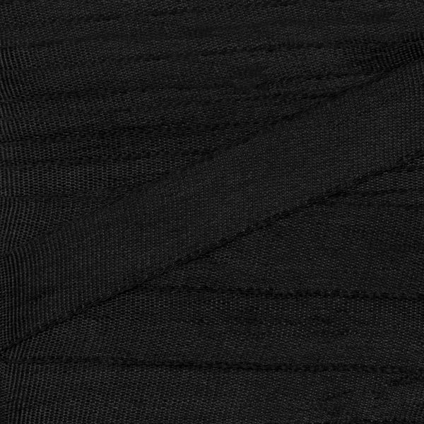 Лента (тесьма) шелковая 7.0 мм / 45.5±0.5 метров, №275 черный, Gamma SR-7