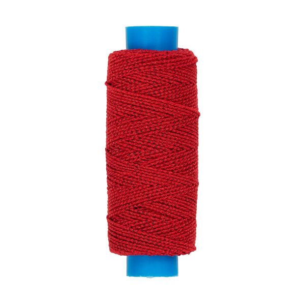 Нитки спандекс ⌀0.6 мм, набор 10 катушек по 25 метров, 112 красный, Gamma ET-10