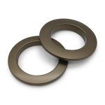 Люверсы шторные ⌀35 мм, с многоуровневым замком цвет № 25 золотистая латунь, 10 шт