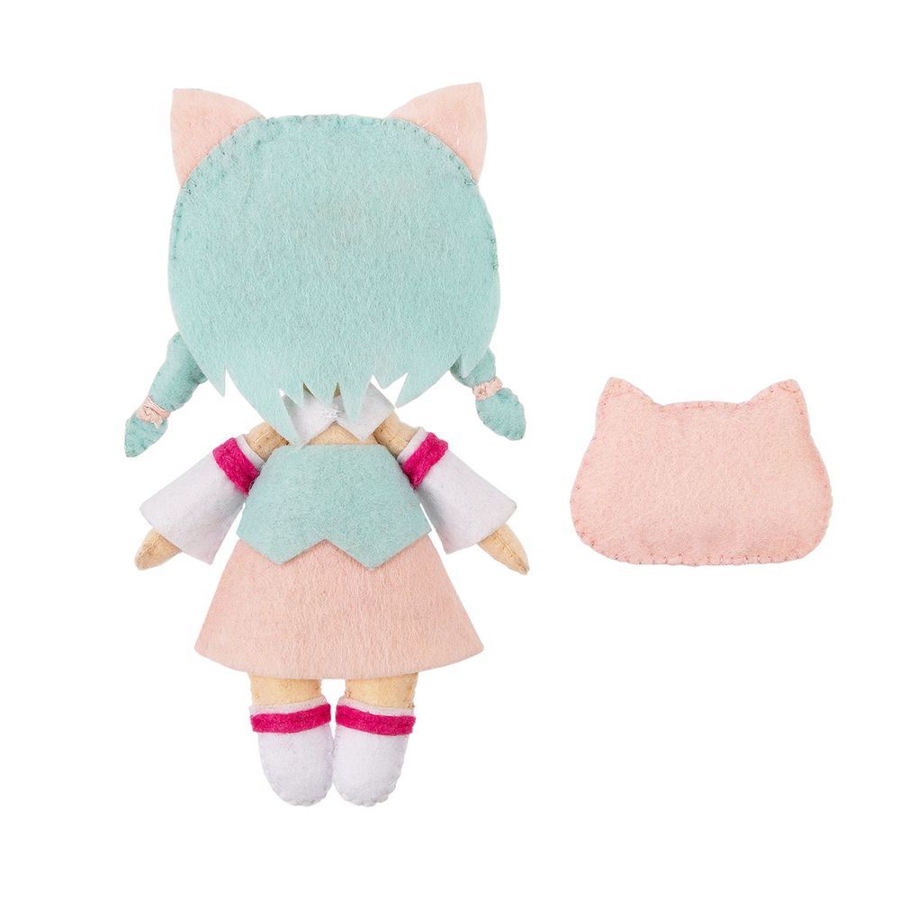 Набор для шитья игрушки Анимешная девочка 15 см, Miadolla TF-0427