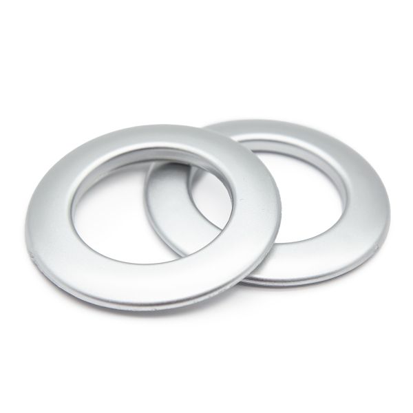 Люверсы шторные ⌀35 мм, мат.серебро, 05, Belladonna, 10 шт