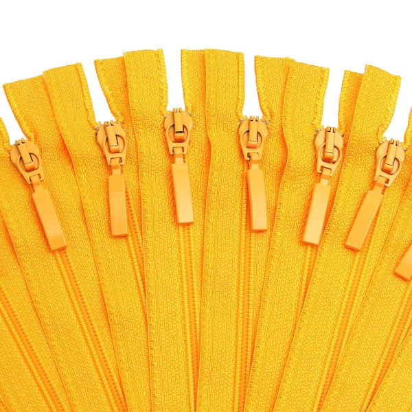 Молния спираль (витая) Arta Т5 (5 мм) 1 зам., н/раз., 18 см, цв. 506 желтый, уп.10 шт