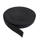 Резинка вязаная 30 мм, / 50 метров, черный, Gamma RV-30 BL