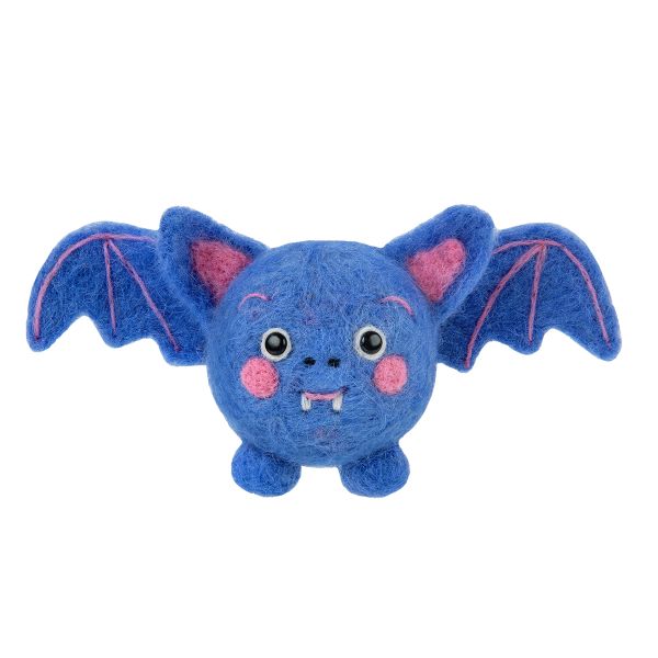 Набор для валяния Miadolla, Летучая мышка Вия, 8.5 см, WT-0207