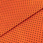 Ткань блузочная Poly satin 75 г/м², 200х145 см, 6 оранжевый/ черный, Gamma PSS-002