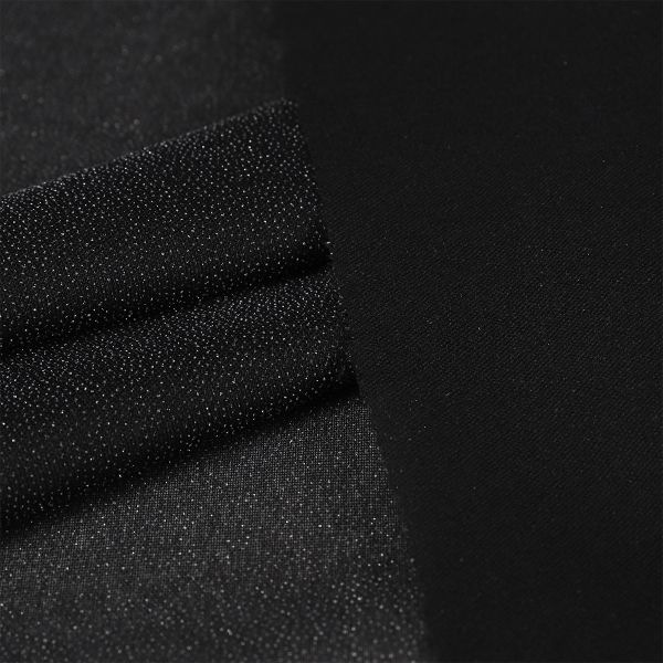 Дублерин эластичный 31г/м², 231B черный 150см уп.1м, IdealTex