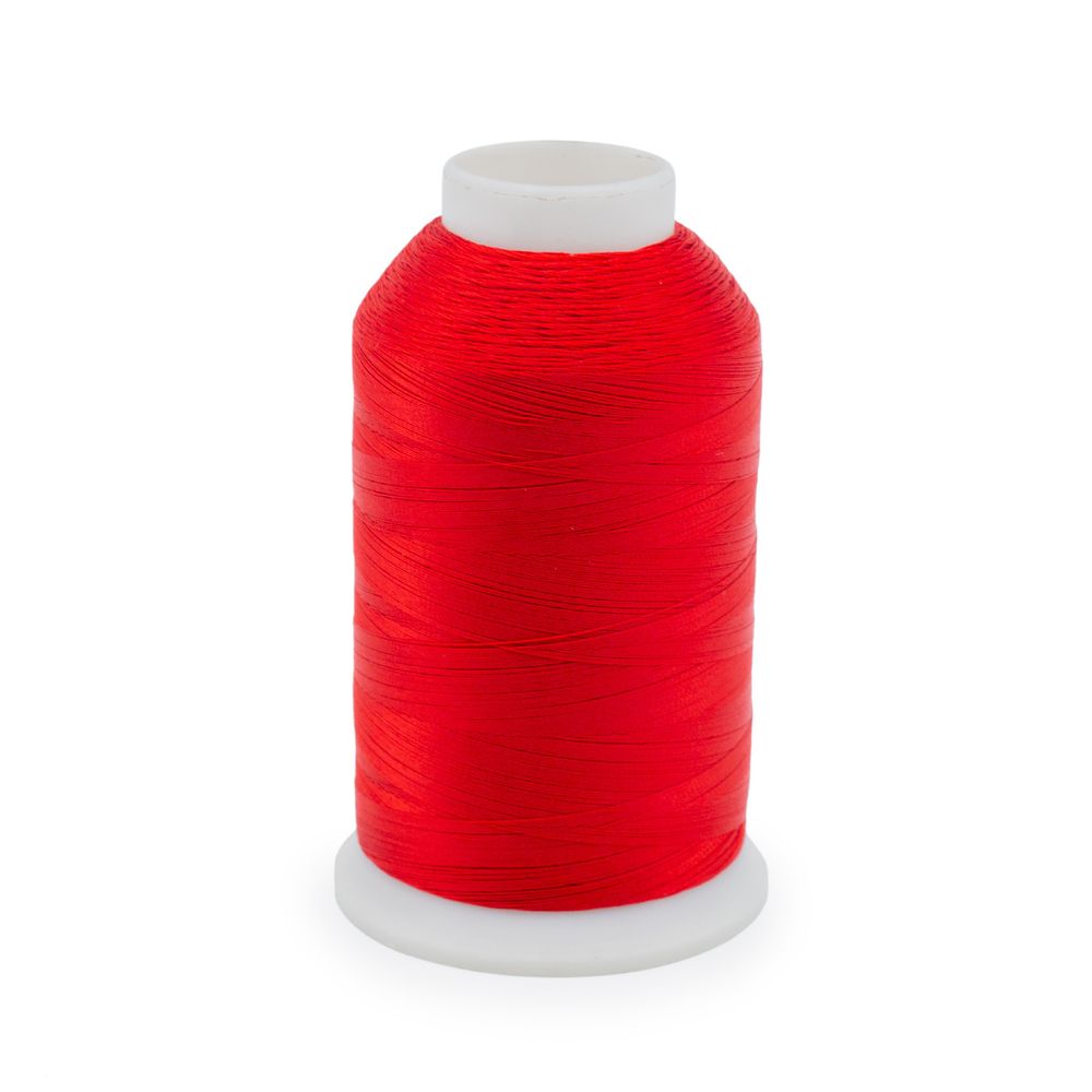 Нитки филаментные 100D/3, 3000 м, 100% п/э, Астра, 1030 красный