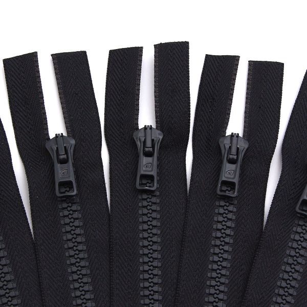 Молния трактор Arta Т6 (6 мм) 1 зам., разъем., 90 см, цв. 102 т.серый, уп.5 шт