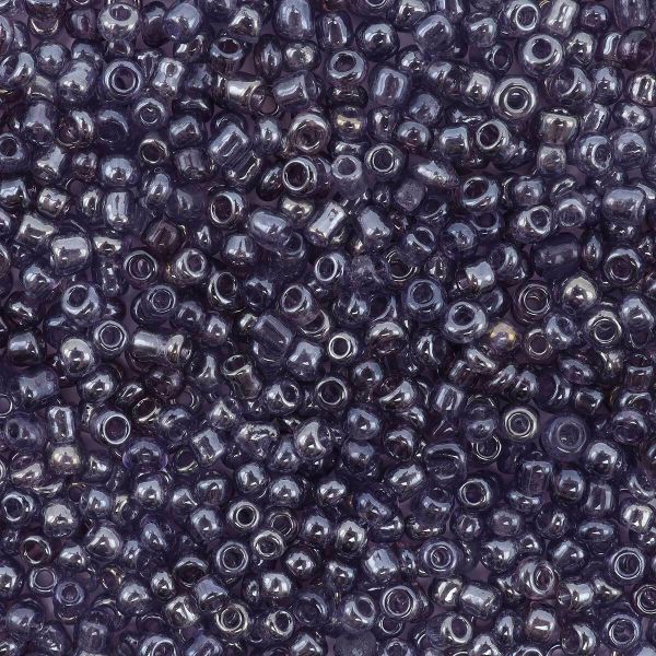 Бисер Astra&Craft 11/0 (2.1 мм), 200 г (10х20 г), цв. 111А фиолетовый/прозрачный, глянцевый
