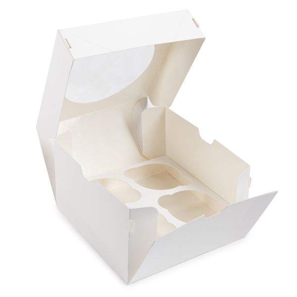 Коробка для маффинов с ложементом 16х16х10 см, S-Chief BFC-016