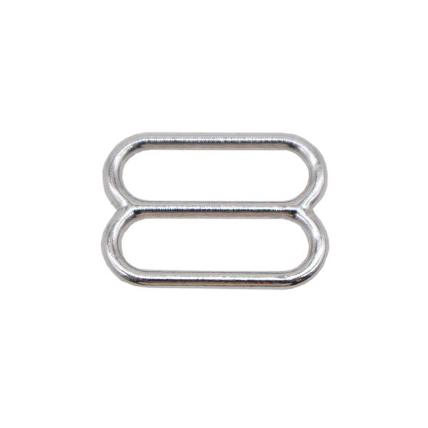 Рамки-регуляторы для бюстгальтера металл 16.0 мм, белая бронза, Arta, 20 шт