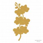 Нож для вырубки, Веточка с цветами, Mr.Painter DICUT-M0069