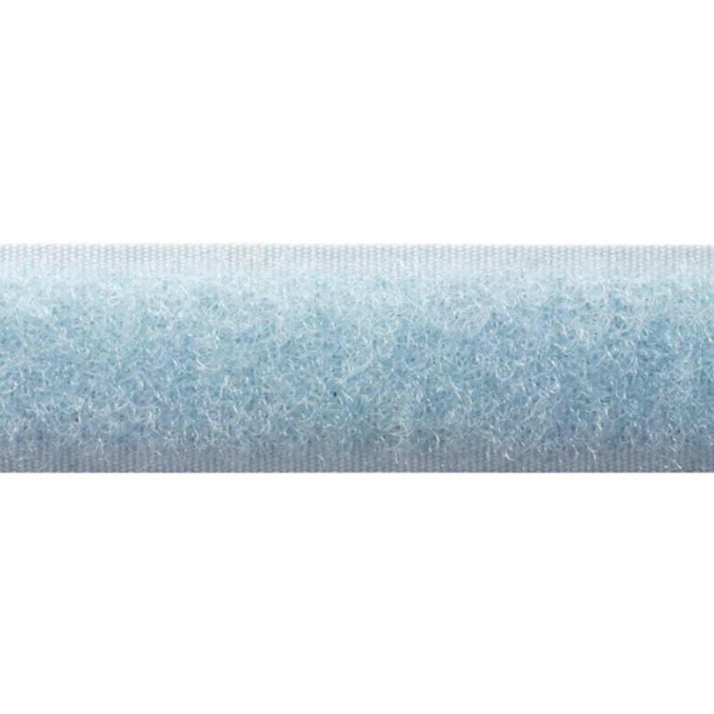 Лента контактная липучка (велкро) пришивная 20 мм / 25 метров, 45 голубой, /петля/, кач.&quot;A&quot;