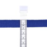 Тесьма (лента) киперная 15 мм / 50 метров, 3 г/м, 100% полиэфир, 20 синий