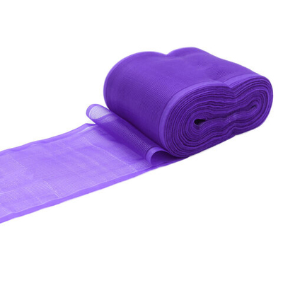 Лента для бантов (капрон) _8 см, 25 м (фиолетовый) С3501