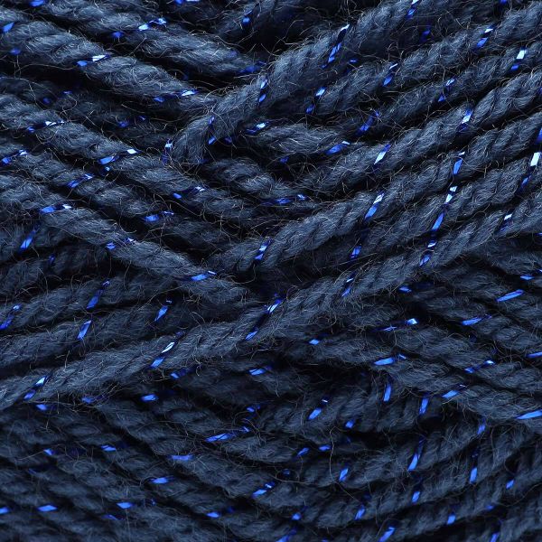 Пряжа Камтекс Праздничная с люрексом / уп.10 мот. по 50 г, 160 м, 022 джинса