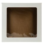 Коробка кондитерская для торта с окном 26.5х26.5х19 см, S-Chief BFC-031