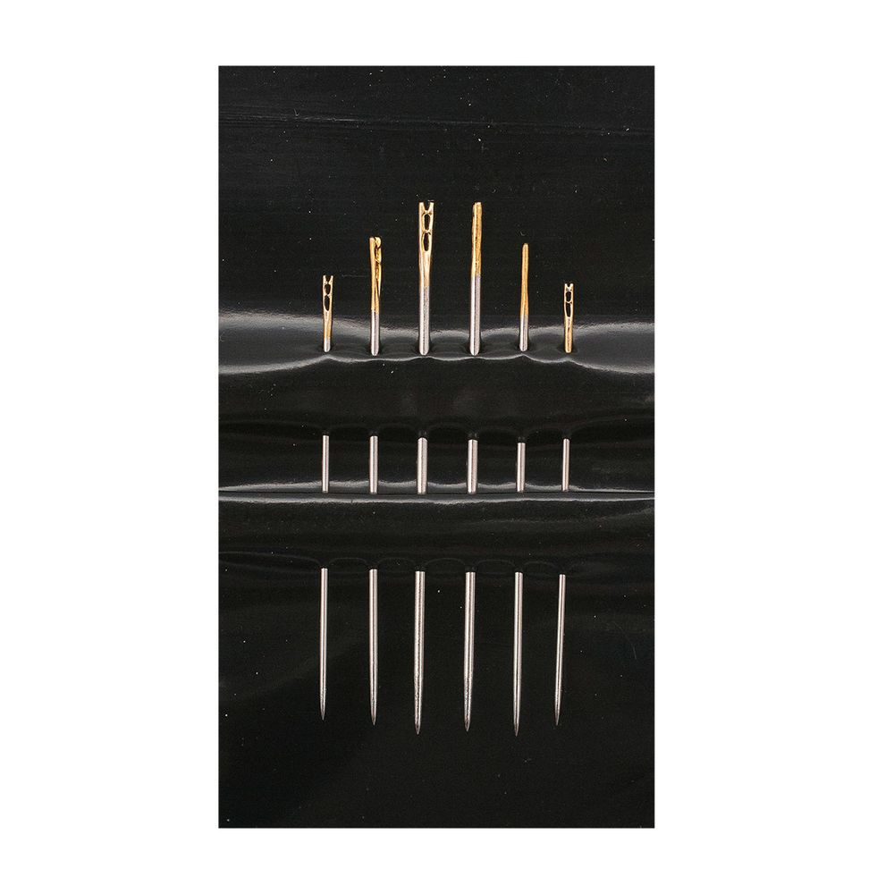 Иглы ручные с упрощенным вдеванием №4/8, 6 шт, Pony