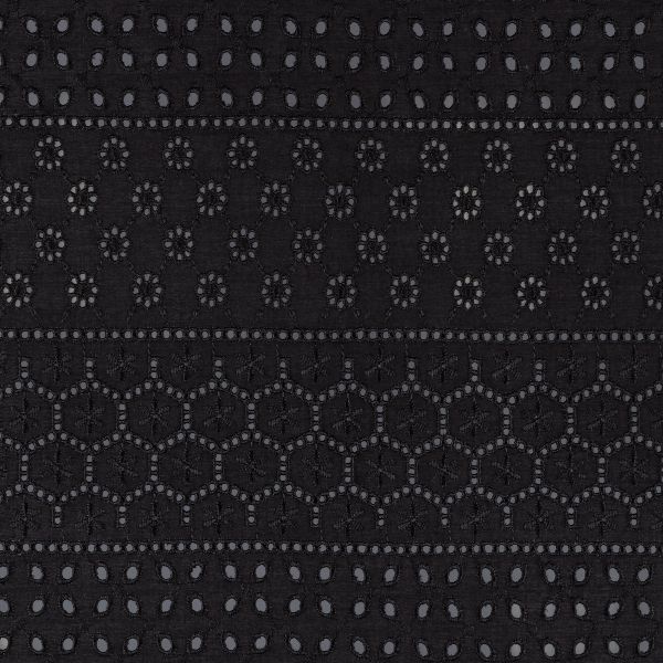 Ткань шитьё (прошва) 285 г/м², 135 см / 10 метров, черный, Gamma YFAS-981-R