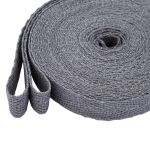 Тесьма (лента) киперная (100 х/б) 10 мм / 4.57 метра, 63 темно-серый, 6190-2017