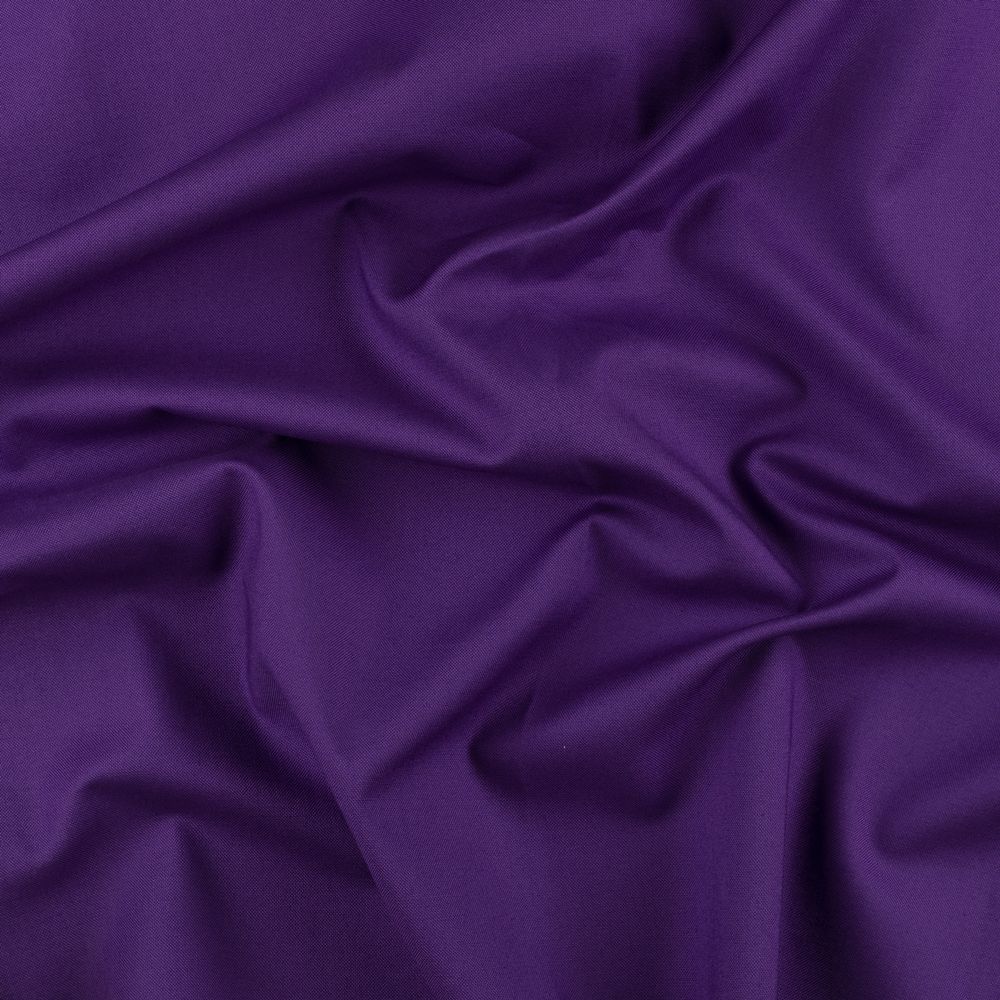 Ткань для пэчворка Peppy Краски жизни Люкс, рулон 112 см / 5 метров, 19-3526 фиолетовый, Peppy