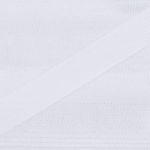 Лента (тесьма) шелковая 7.0 мм / 45.5±0.5 метров, №001 белый, Gamma SR-7