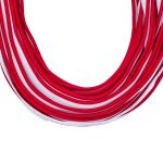 Кант отделочный 10 мм / 91.4 метр, белый/темно- красный, 3AR2731