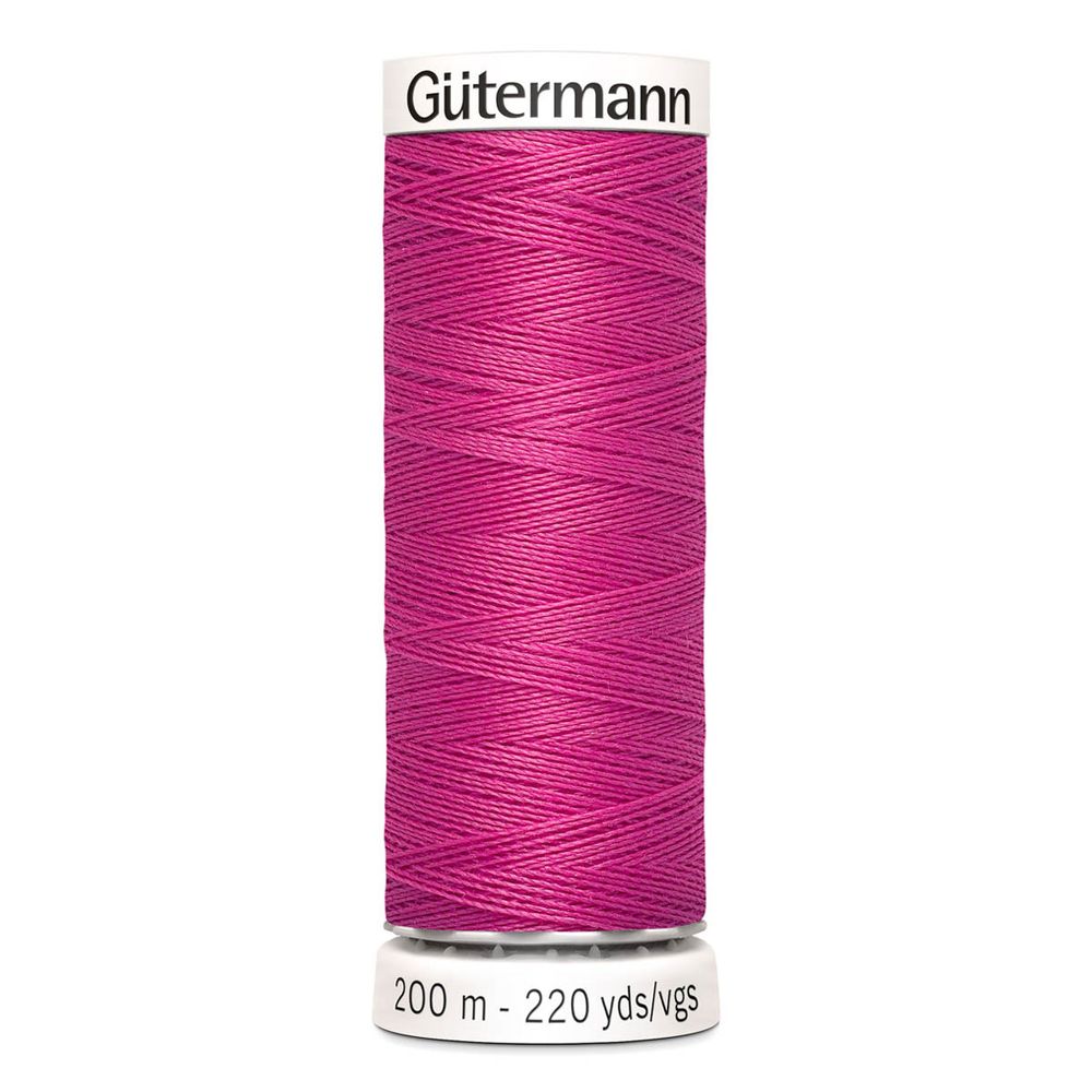 Нитки универсальные Gutermann Sew-all, 200м, 733 розовая фуксия