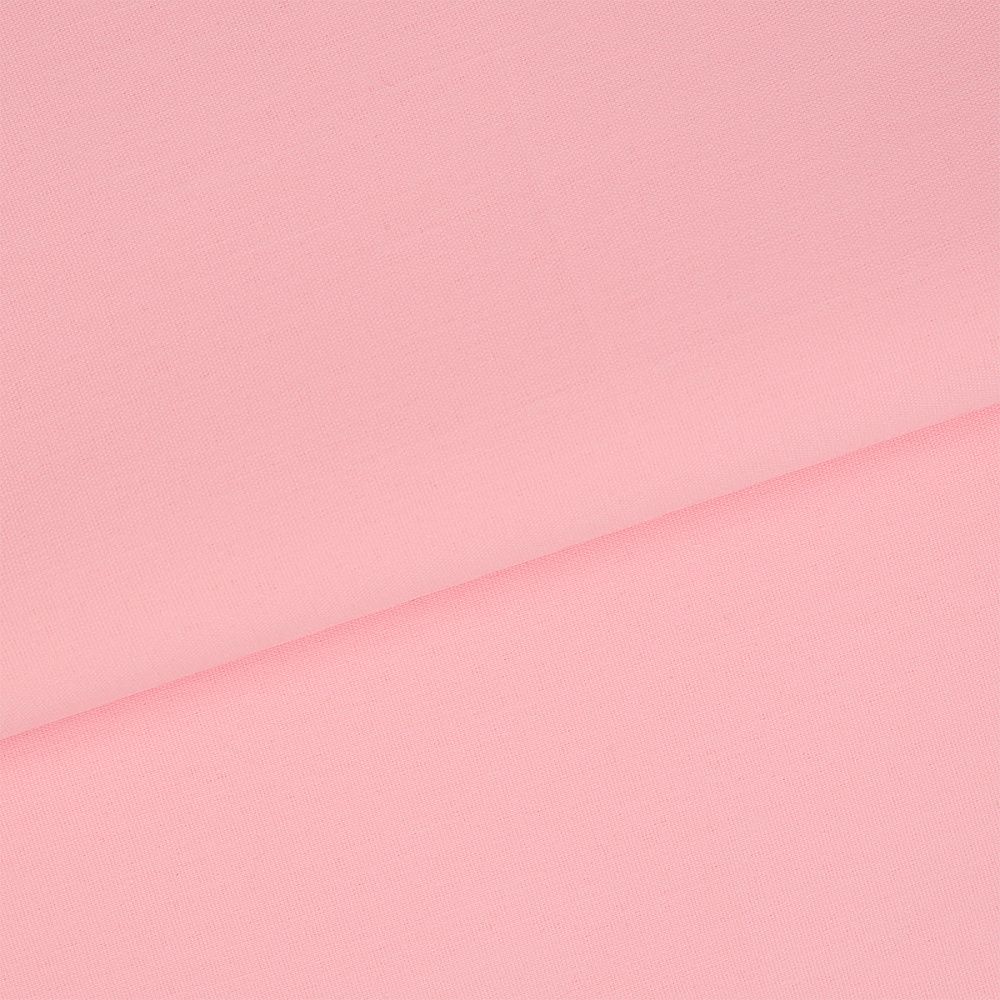 ТиСи (T/C) поплин стрейч 110 г/м², 150 см / 1 метр, TBY.TC.04.1, цв.розовый