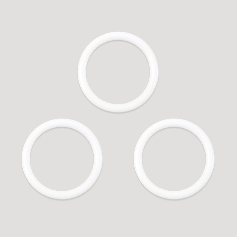 Кольца для бюстгальтера металл ⌀11.0 мм, 001 белый, Arta, 50 шт, 7733682-2