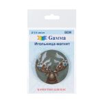 Игольница магнитная 5.6 см, №12 Лось, Gamma BEM