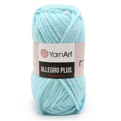 Пряжа YarnArt (ЯрнАрт) Allegro Plus / уп.5 мот. по 100 г, 110м, 705 светло-голубой меланж
