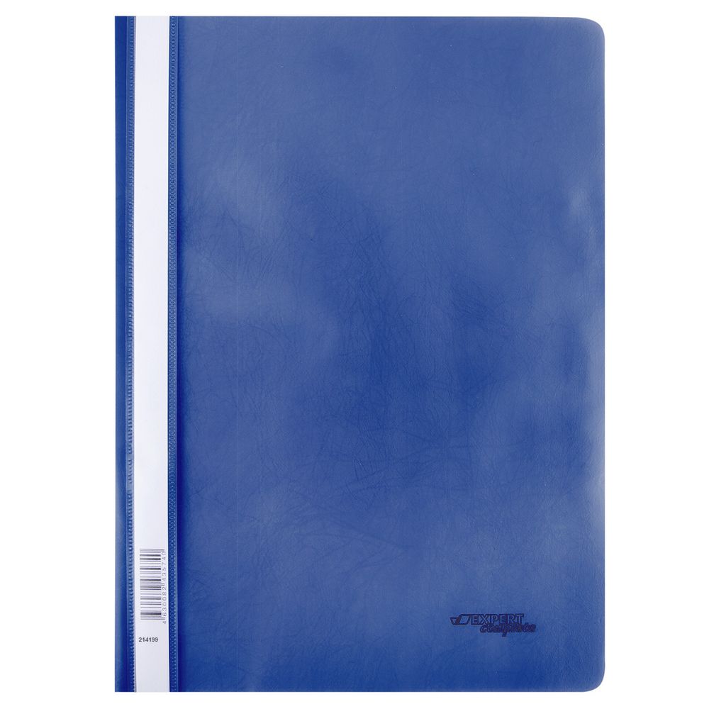 Папка-скоросшиватель A4 140/180 мкм волокно, 20 шт, синий NEW 214199, Expert Complete