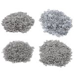 Кнопка рубашечная (джерси) открытая ⌀9.5 мм, ≈1440 шт, МЕТАЛЛ, эмаль, 101 белый глянцевый, NEW STAR