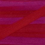 Лента (тесьма) шелковая 7.0 мм / 45.5±0.5 метров, M105 т.красный/сиреневый, Gamma SRM-7
