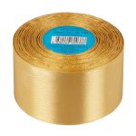 Лента атласная 1-сторонняя 50.0 мм / 33±2 метра, 148 горчичный, Gamma