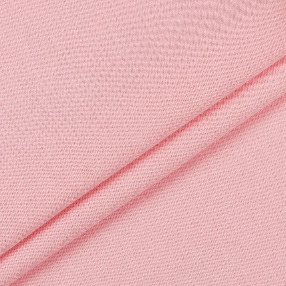 Хлопчатобумажная ткань 140 г/м², отрез 50х55 см, бл.персиковый (св.розовый), Gamma