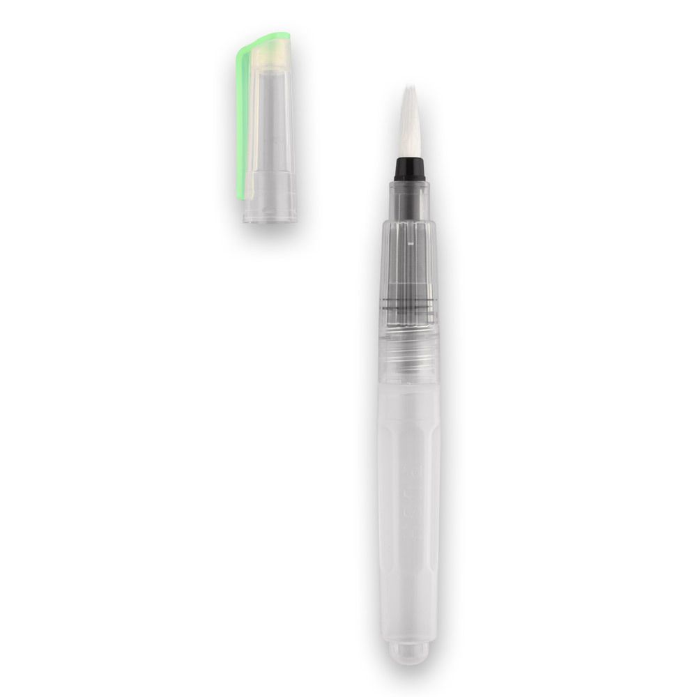 Кисть синтетика водяная кисть круглая 5 шт, короткая ручка, большая, Vista-Artista VWB-03