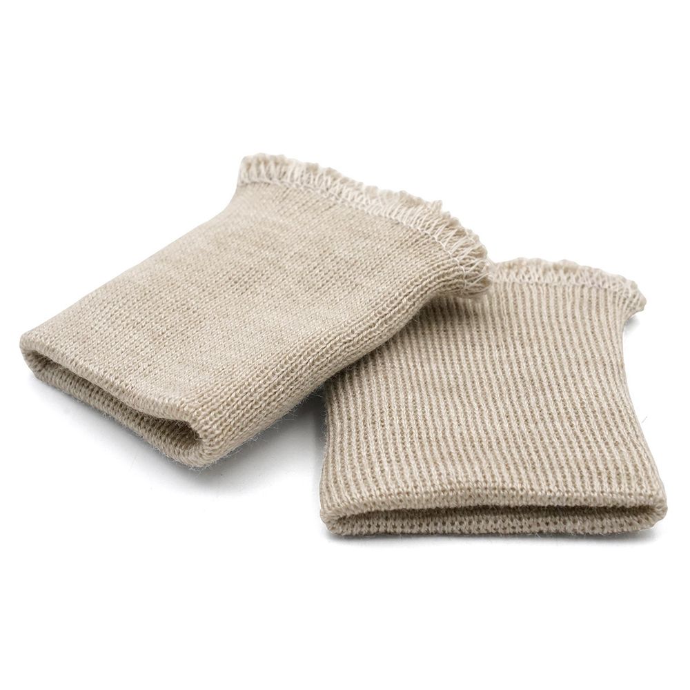 Манжеты трикотажные 6.0х7.0 см, 1 пара, тонкие малые 14 кл, 1х1, 848 жемчужный