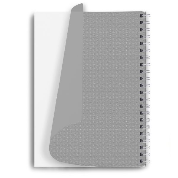 Тетрадь общая с пластиковой обложкой, тиснение серебряной фольгой, 500 мкр, A4 80 л. на гребне 65 г/м², белизна 100 %, 4 шт, клетка, 01035 Серебро, Светоч 80Т27